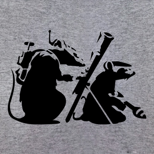 Banksy - guerilla rats t shirt